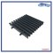 Gratings plastic ABS Grade a with UV stabilize Double (black) 25 cm.(Price per meter )